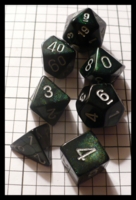 Dice : Dice - Dice Sets - Chessex Borealis Smoke w Silver Nums - Ebay Jan 2010